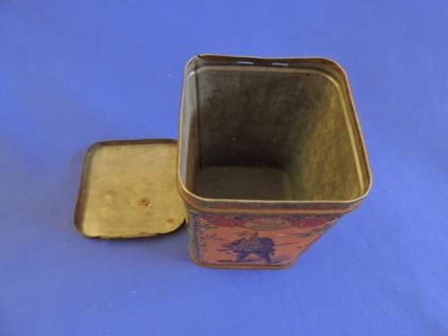 Vintage Anglo Boer War tin The Absent Minded Beggar Lord Kitchener & Roberts