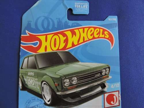 Hot Wheels DATSUN 510 (  Teal ) Like Nissan