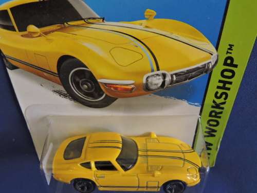 Hot Wheels  TOYOTA 2000 GT ( Yellow )