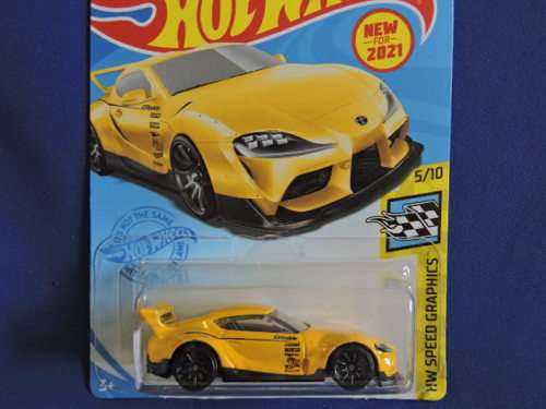 Hot Wheels  TOYOTA GR Supra ( Yellow )