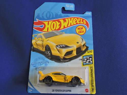 Hot Wheels  TOYOTA GR Supra ( Yellow )