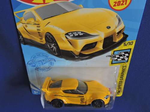Hot Wheels  TOYOTA GR Supra ( Yellow )