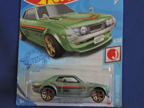Hot Wheels  TOYOTA Celica ( Mint Green )