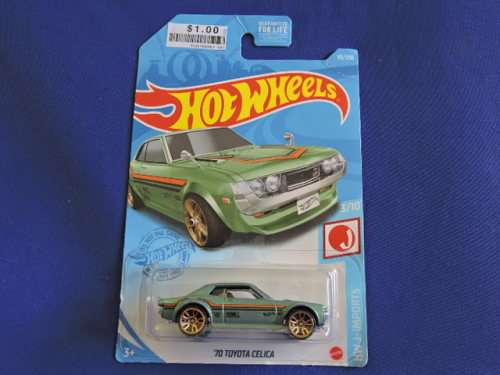 Hot Wheels  TOYOTA Celica ( Mint Green )