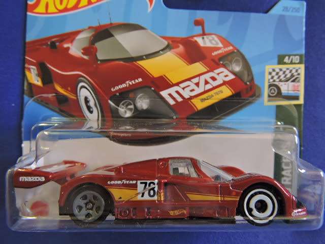 Hot Wheels MAZDA 7878 ( Red # 78 )
