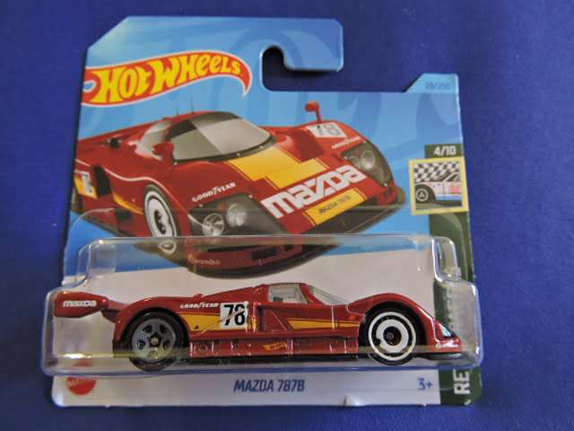 Hot Wheels MAZDA 7878 ( Red # 78 )
