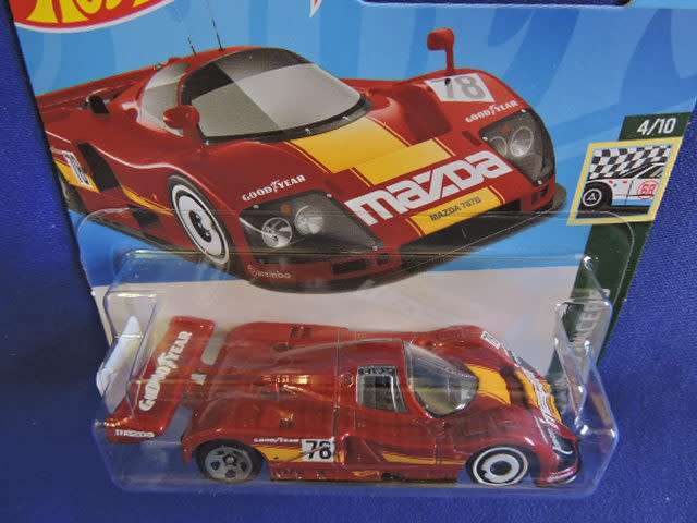 Hot Wheels MAZDA 7878 ( Red # 78 )
