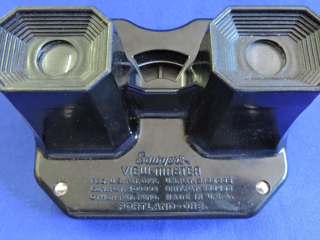 Vintage Sawyer`s VIEW-MASTER 3D like manual movie projector USA made Viewmaster