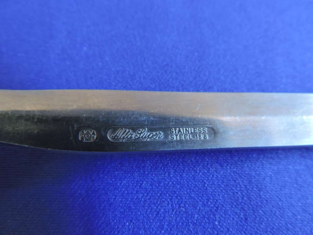 SADF Military Pikstel cutlery set  Original Alfa stainless steel.