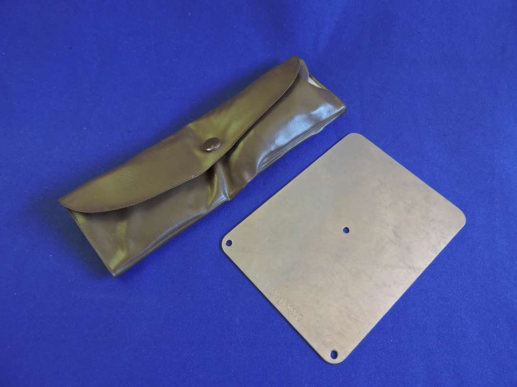 SADF Military Sewing Kit Original 1984 and issue shaving `mirror`