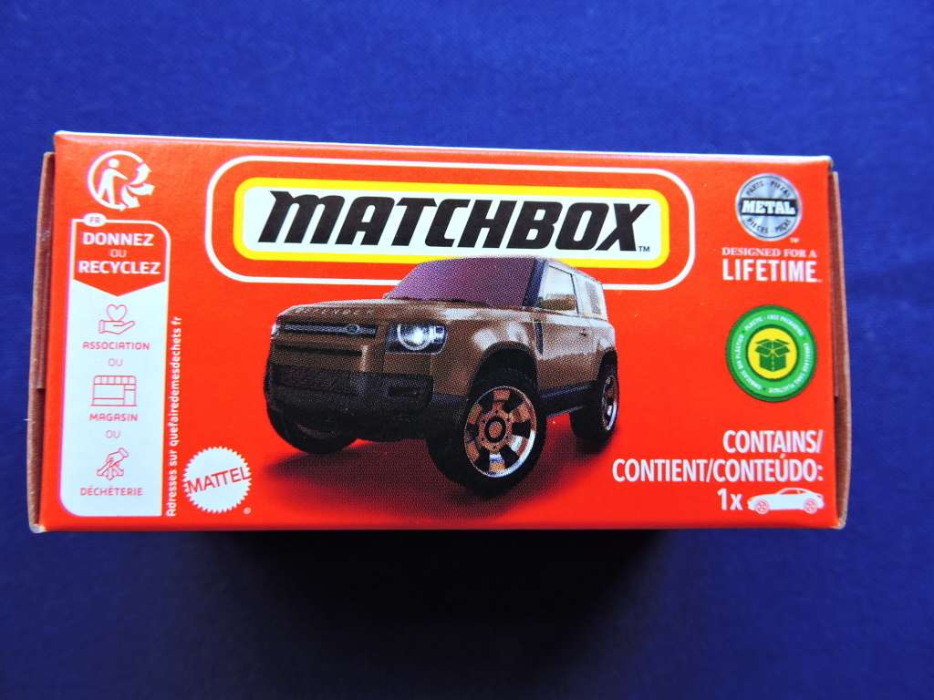 Matchbox Land Rover Defender 90  Mint in Box ( Still sealed ) 81/100 70 Years  Like Hot Wheels