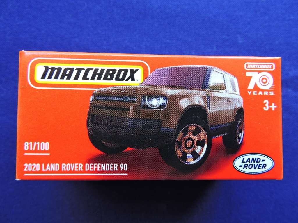 Matchbox Land Rover Defender 90  Mint in Box ( Still sealed ) 81/100 70 Years  Like Hot Wheels