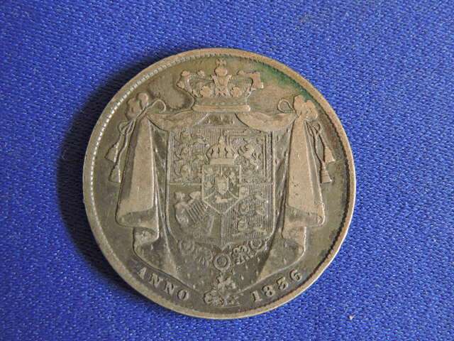1836 William IV Half Crown .925 Silver Coin in great condition
