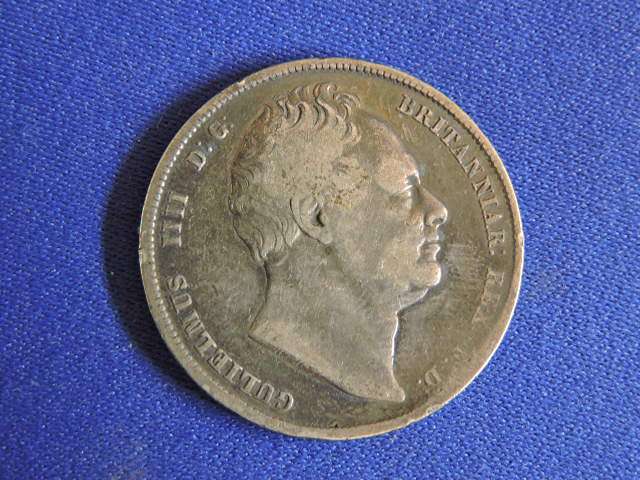 1836 William IV Half Crown .925 Silver Coin in great condition