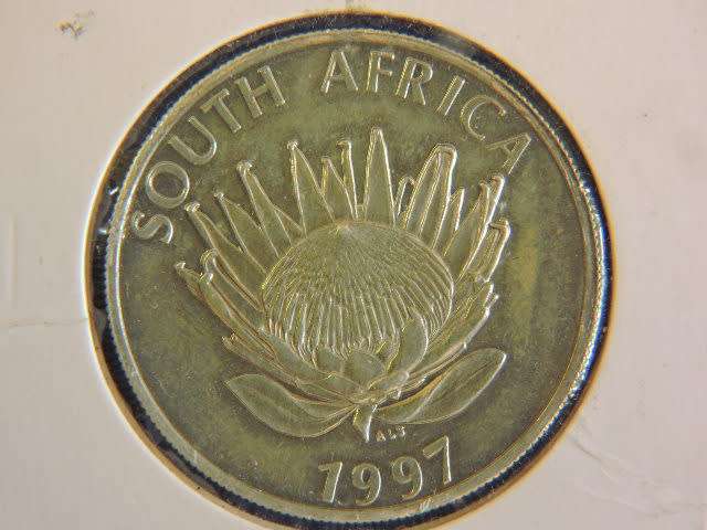 UNC 1997 Protea R1 Silver Coin  Women  Low mintage coin
