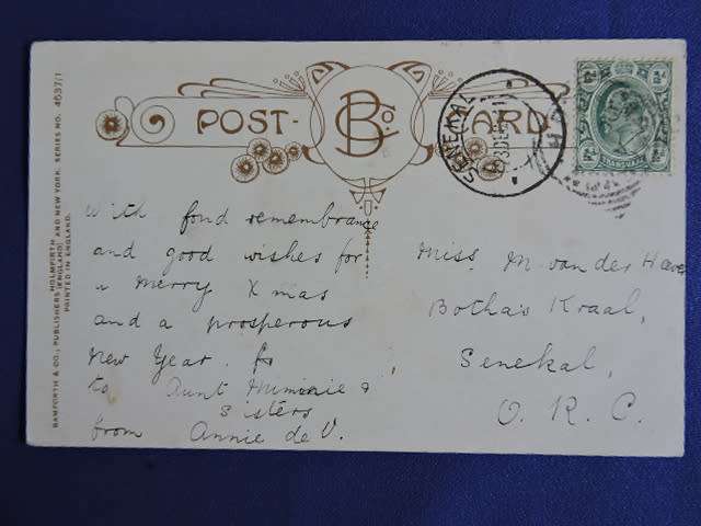 Gates of the West #1 Postcard Bamforth Christian Postcard C1909 posted 23 Dec 1911