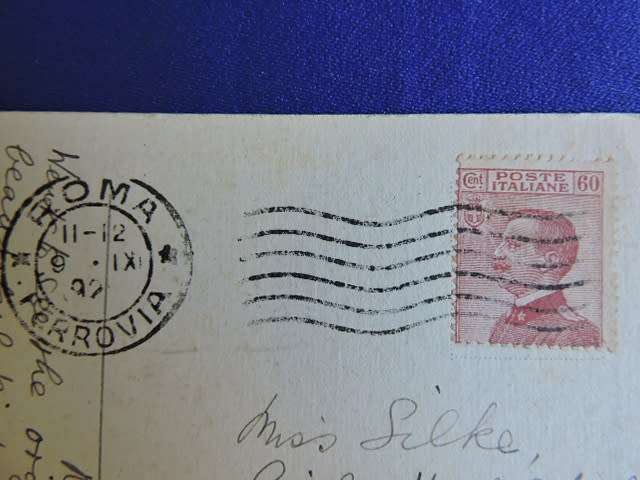 Leonardo Da Vinci  The Last Supper Postcard. Milano  Dated 08 Sept 1925