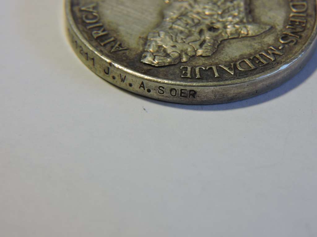 WW2 Medal Group awarded to 131211 J.W.A Soer   LOW STARTING BID.