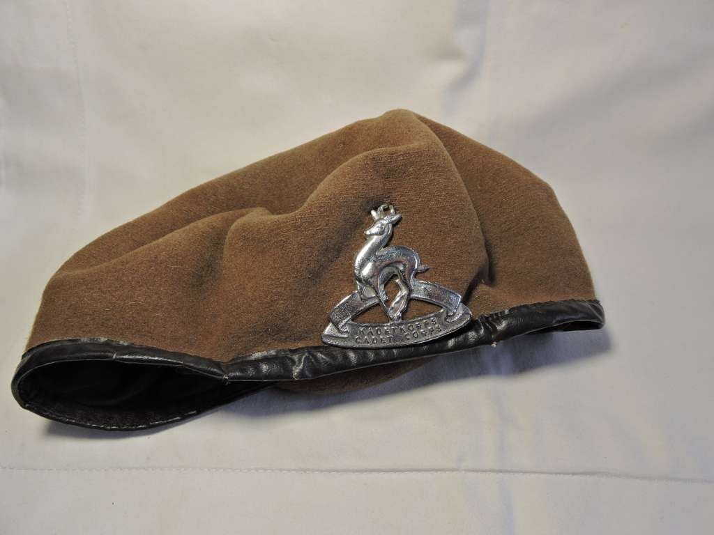 SA Cadet Corps Beret and badge