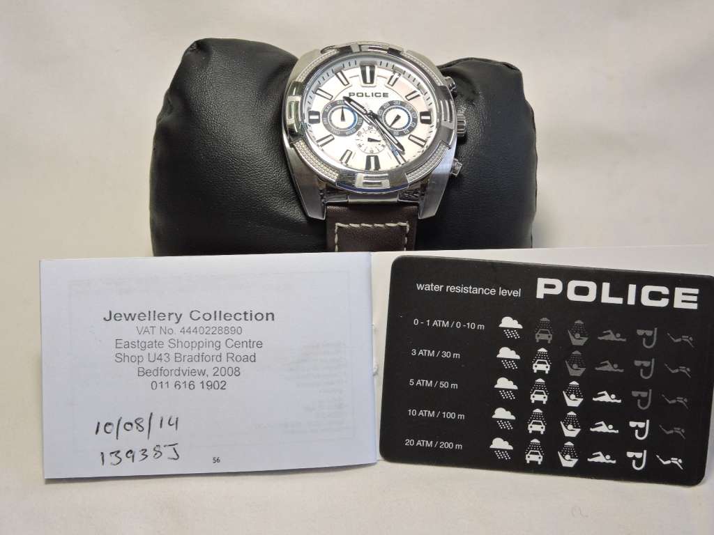 POLICE mens wristwatch