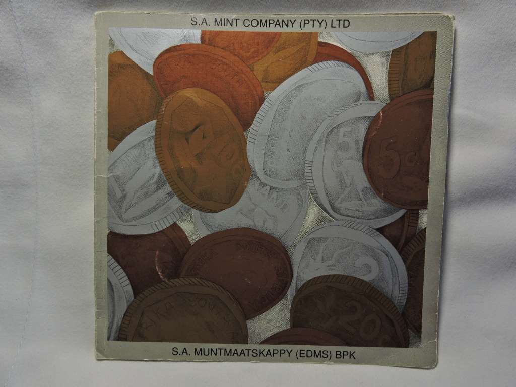 SA 1989 NEW COIN SERIES PATTERN PIECES by SAM ( South African Mint )