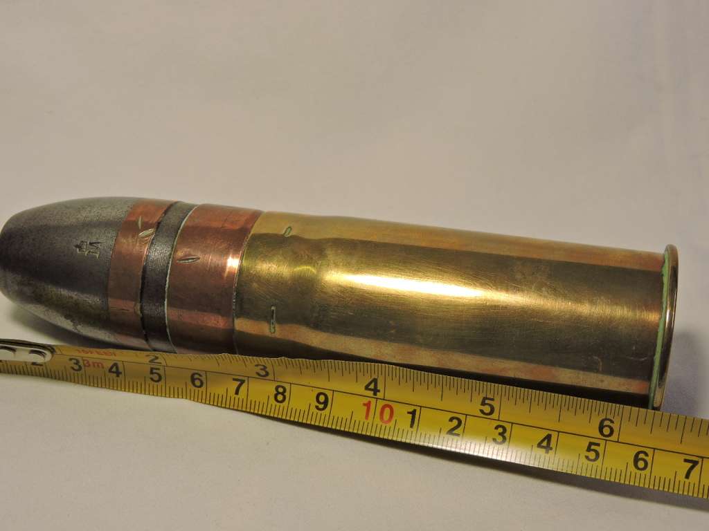 Military Cannon shells and heads like Pom Pom used during Boer War. x 2 Both deactivated