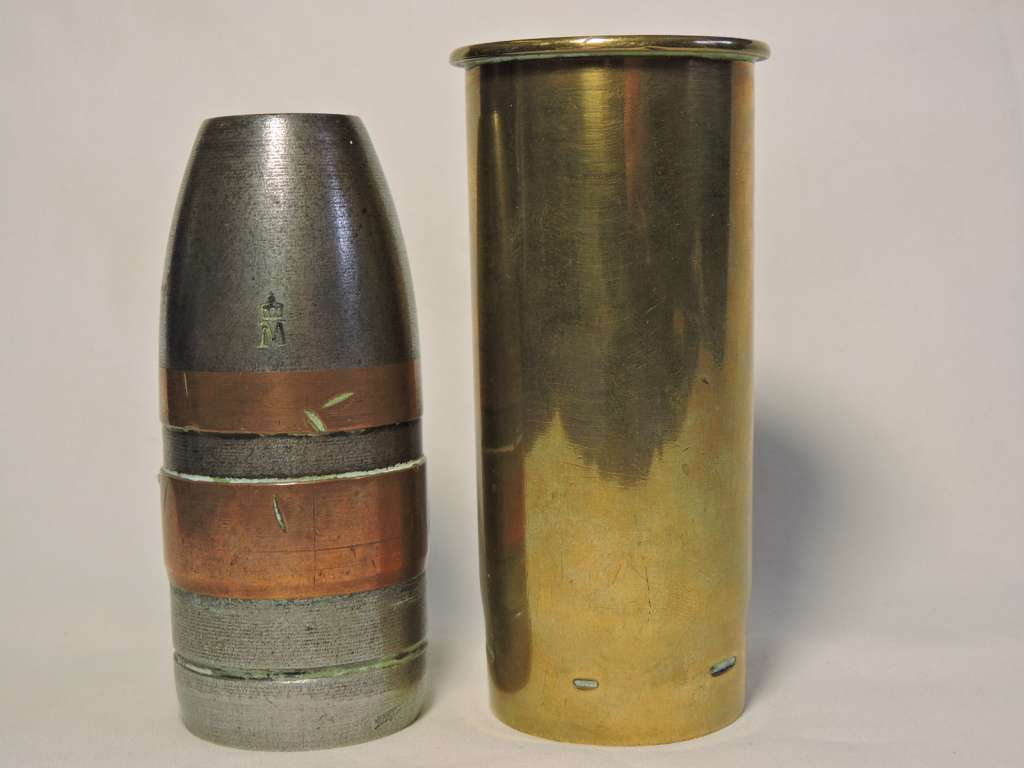 Military Cannon shells and heads like Pom Pom used during Boer War. x 2 Both deactivated