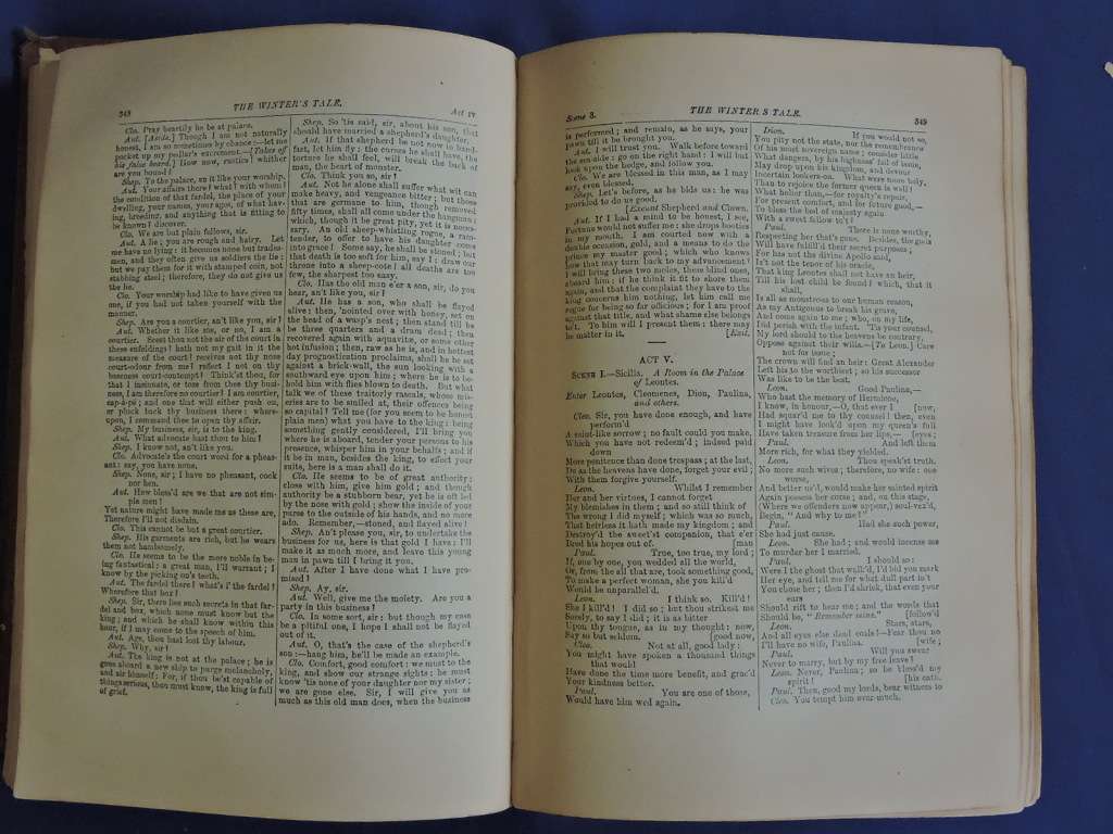 The works of William Shakspeare