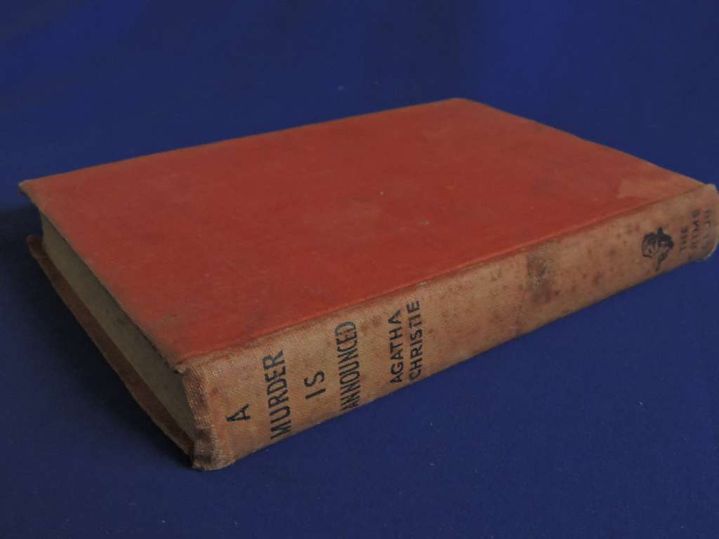 A murder is announced.  Agatha Christie  1st Edition 1950  Book boek