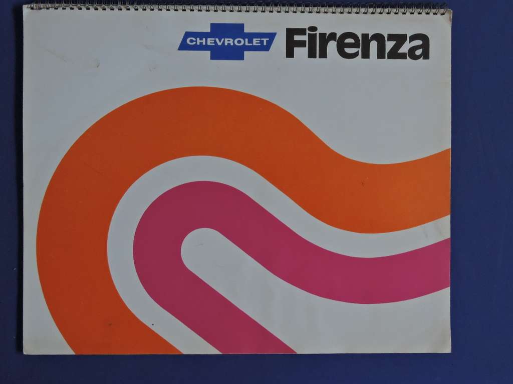 Chevrolet Chev Firenza advertising brochure.  Awesome pics   # LOOK #