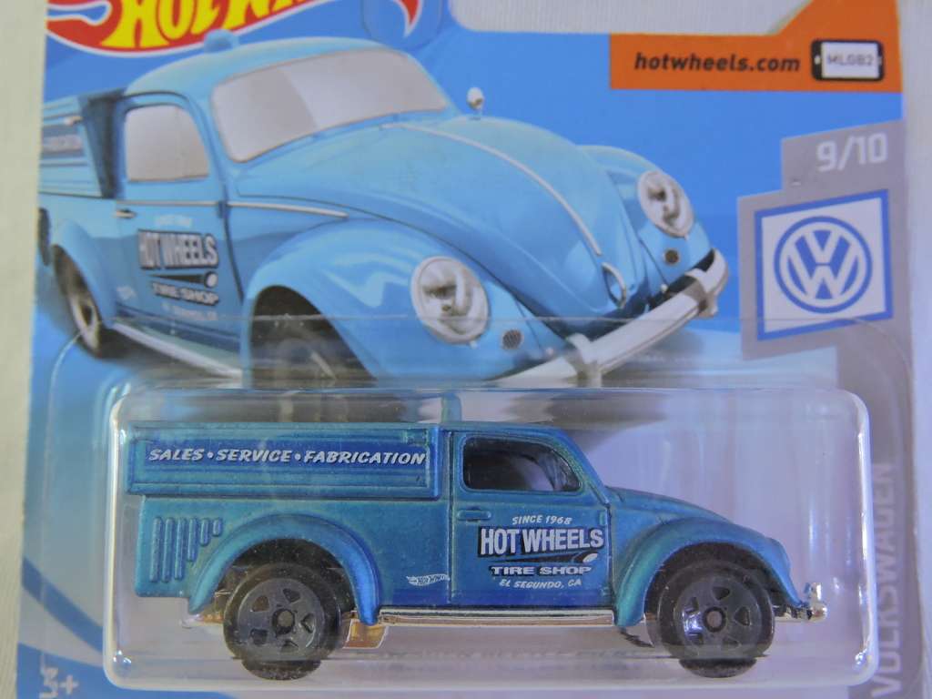 Hot Wheels Volkswagen VW Beetle Pickup Bakkie ( Blue )