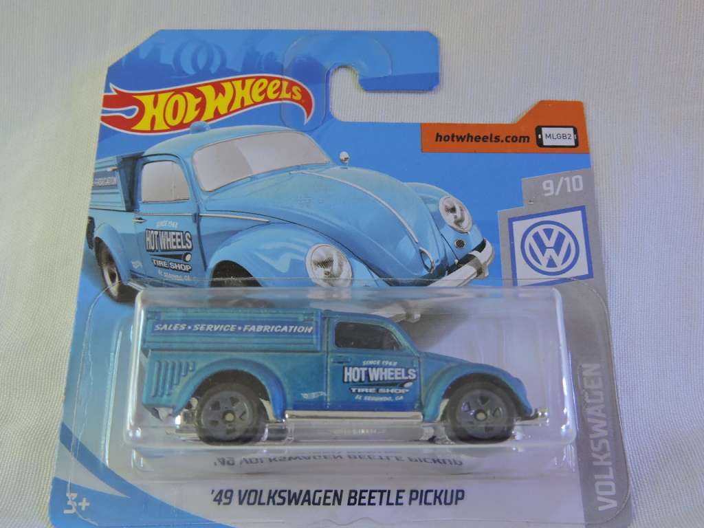 Hot Wheels Volkswagen VW Beetle Pickup Bakkie ( Blue )