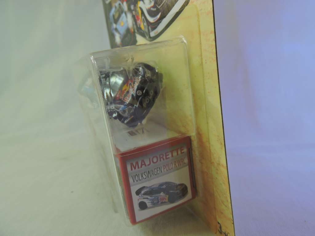 Majorette Volkswagen VW Polo ( S. Ogier Rally car ) MIB like Hot Wheels