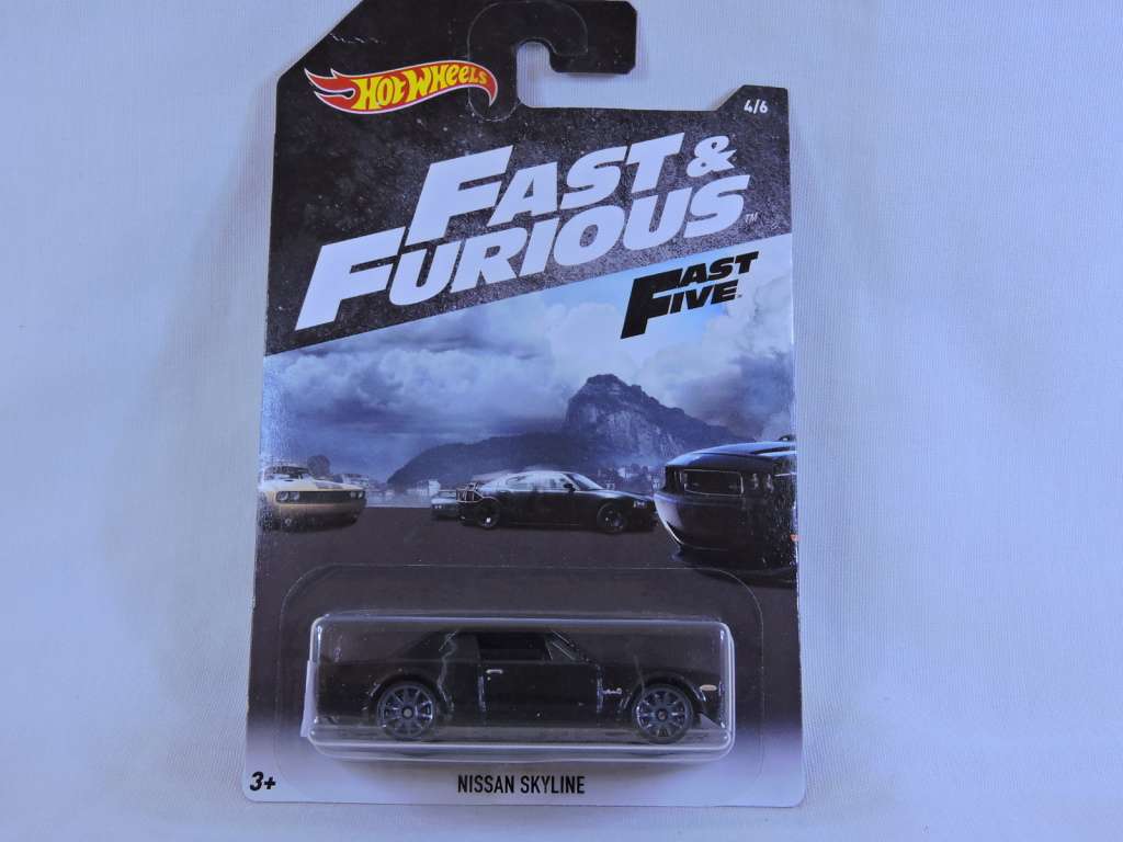 Hot Wheels NISSAN Skyline( Fast & Furious - Fast Five 4/6 ) Like Datsun