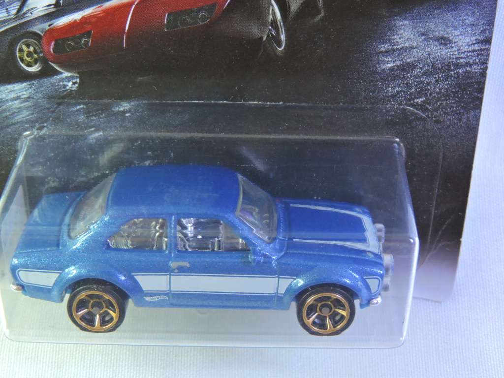 Hot Wheels FORD Escort RS 1600 ( Blue white stripe Fast & Furious 6/8 )