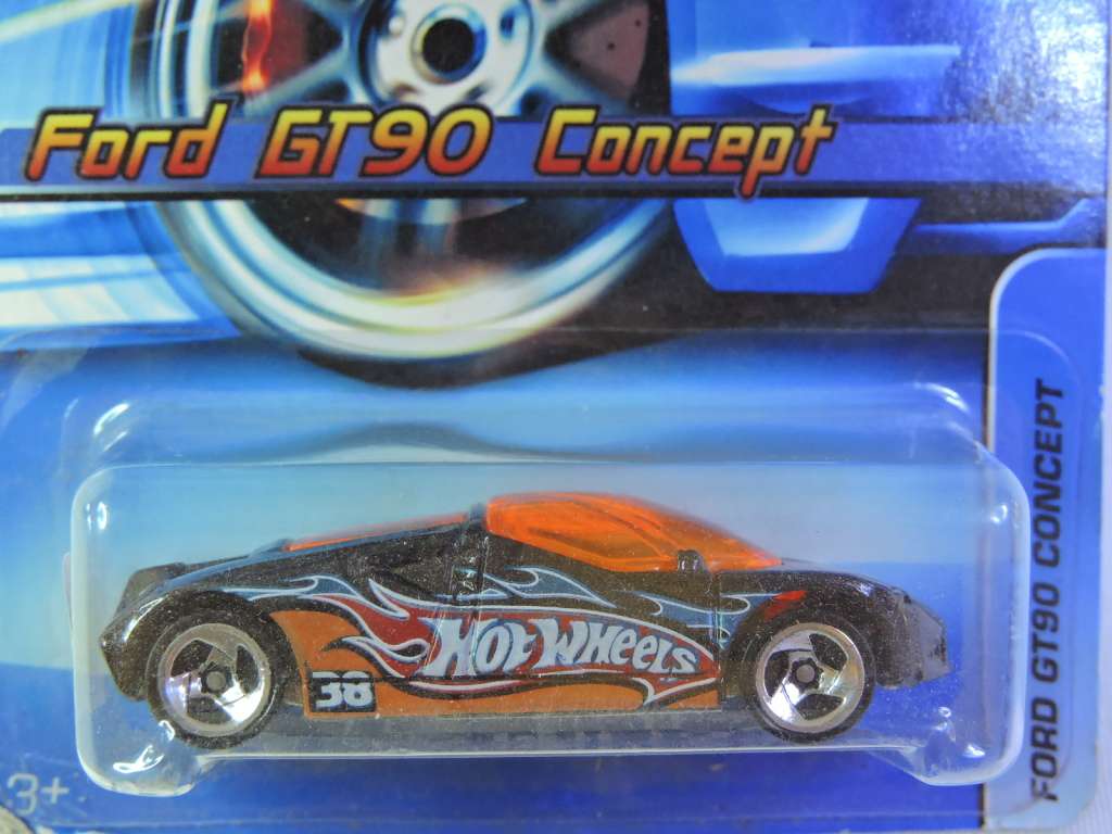 Hot Wheels FORD GT 90 Concept ( HW Multicolour ) Full metal