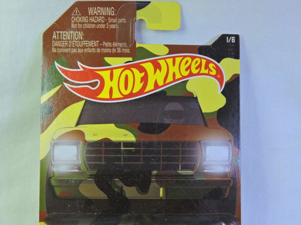 Hot Wheels FORD 79 Ford F-150 Pickup Bakkie ( Green with Canopy )