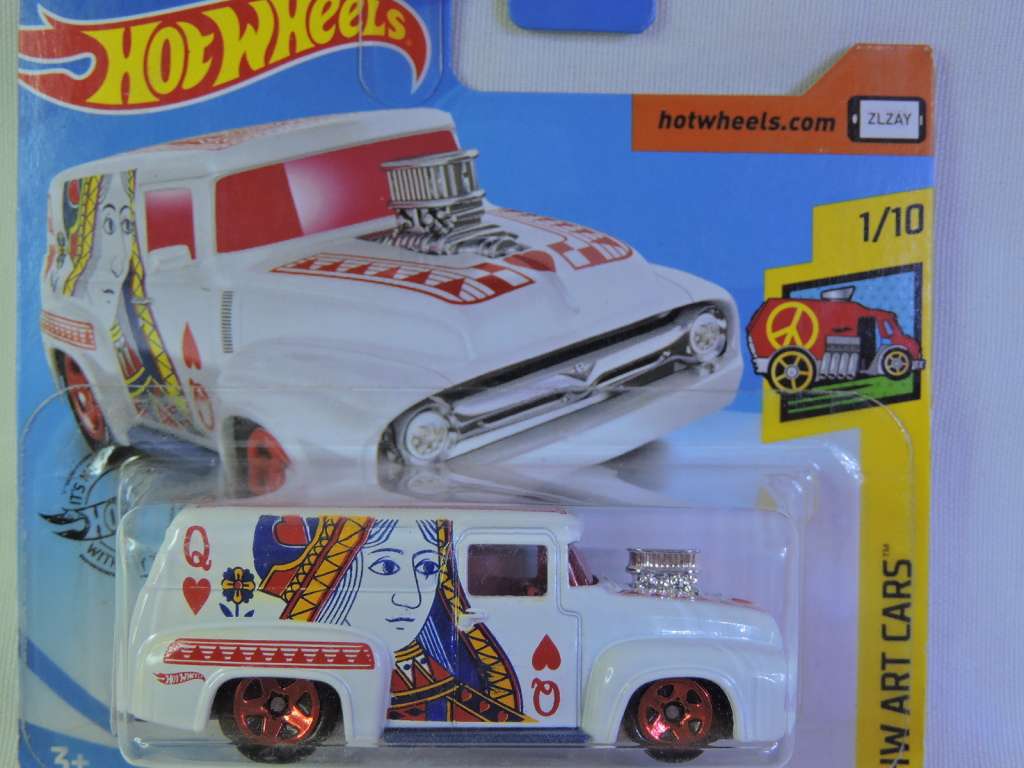 Hot Wheels FORD F-150 Van ( Queen of Hearts )