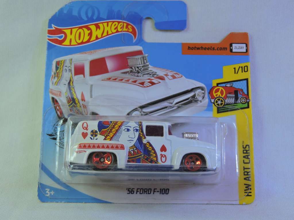Hot Wheels FORD F-150 Van ( Queen of Hearts )
