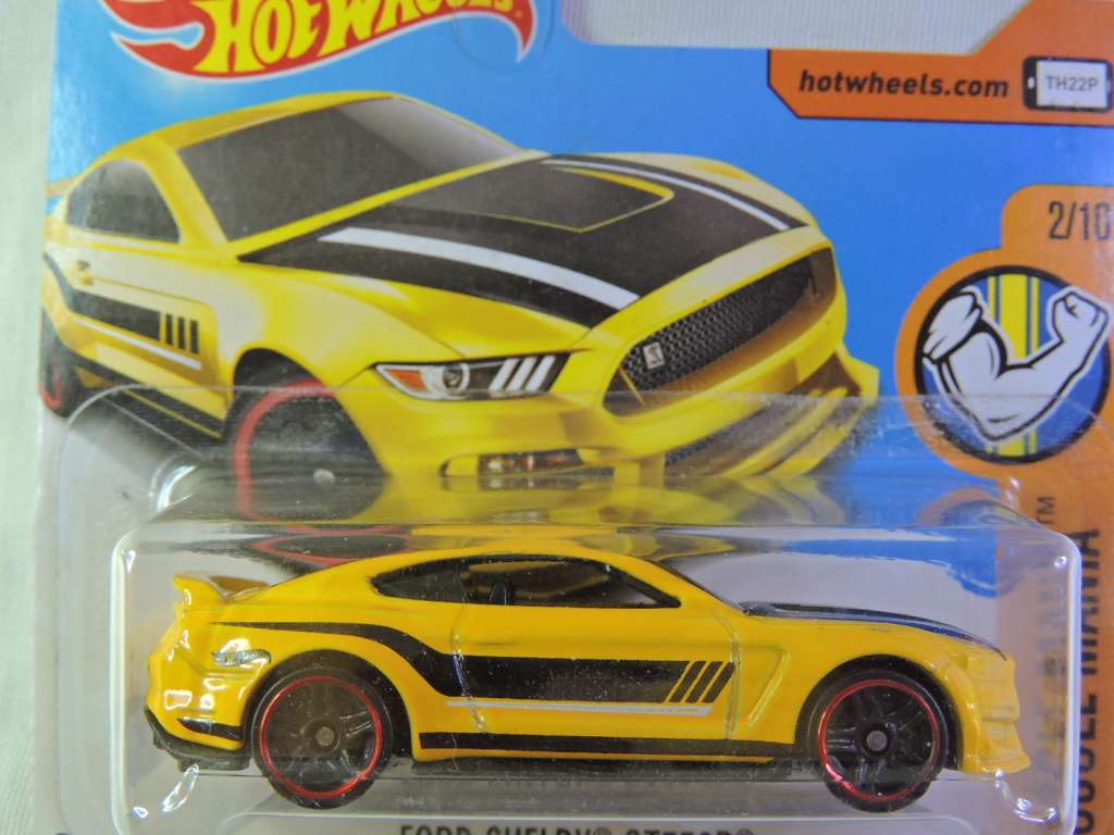 Hot Wheels FORD  Shelby GT 350 R ( Yellow )  Like Mustang