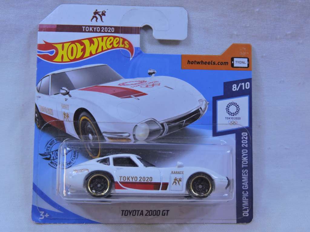 Hot Wheels  TOYOTA 2000 GT ( Tokyo 2020 White ) Olympic Games