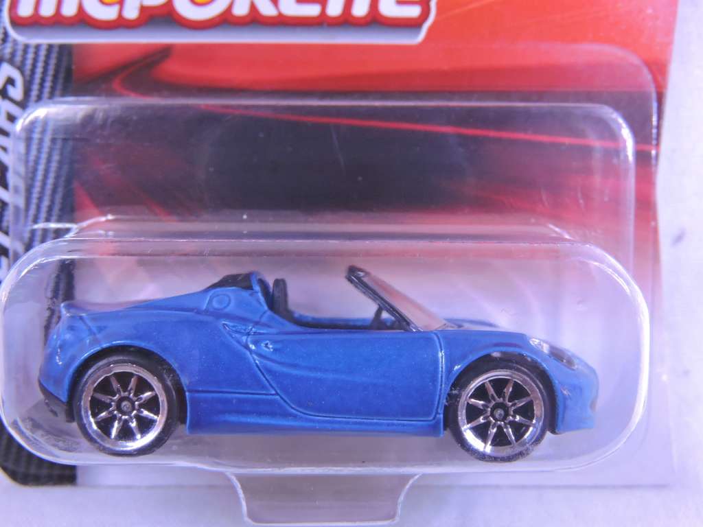 Majorette Alfa Romeo 4C Cabriolet  ( Blue )  Like Hot Wheels