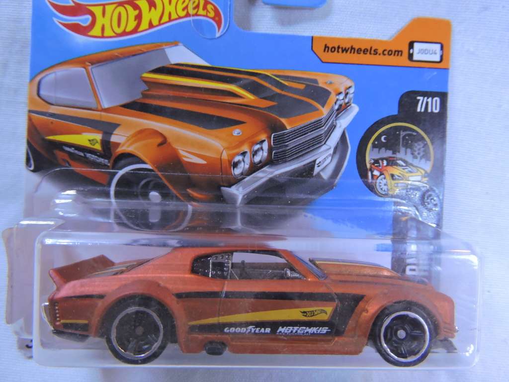 Hot Wheels CHEVY CHEVROLET CHEVELLE ( Bronze/Orange ) # CHEVY BLOW OUT SALE #