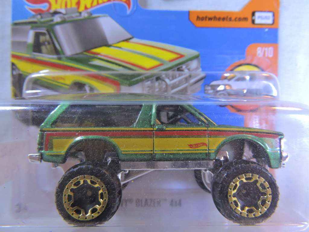Hot Wheels CHEVY CHEVROLET Blazer 4 X 4  Bakkie ( Green ) # CHEVY BLOW OUT SALE #