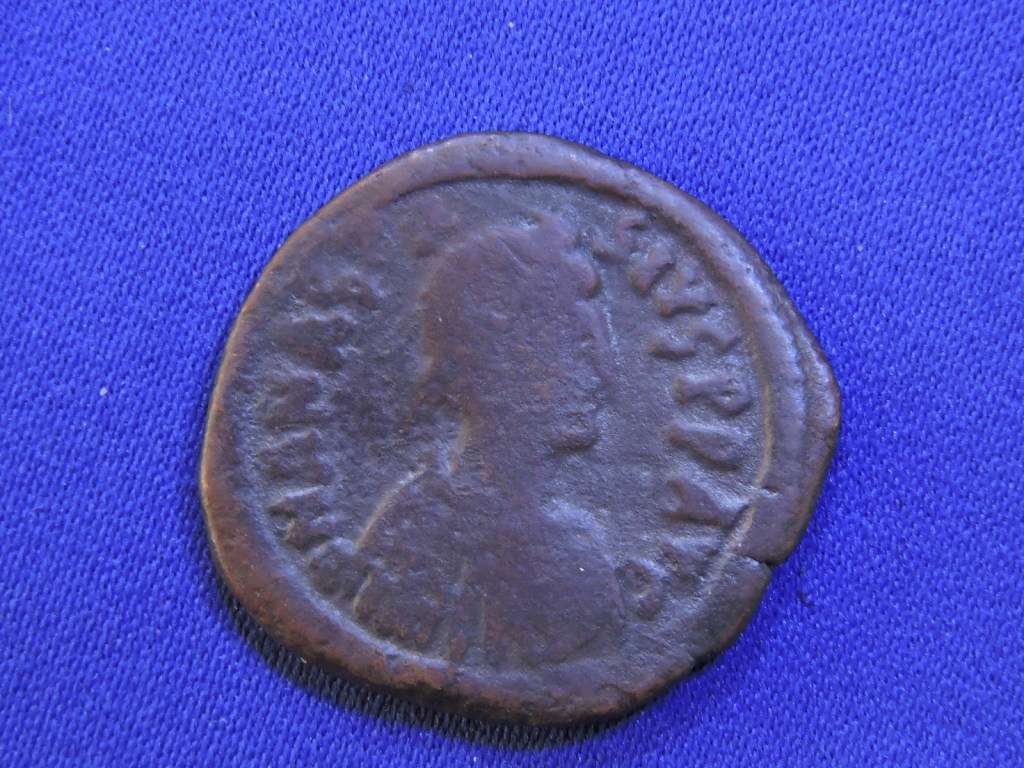 Roman coin Byzantine Empire Constantinopolis Justin I, 40 Nummi
