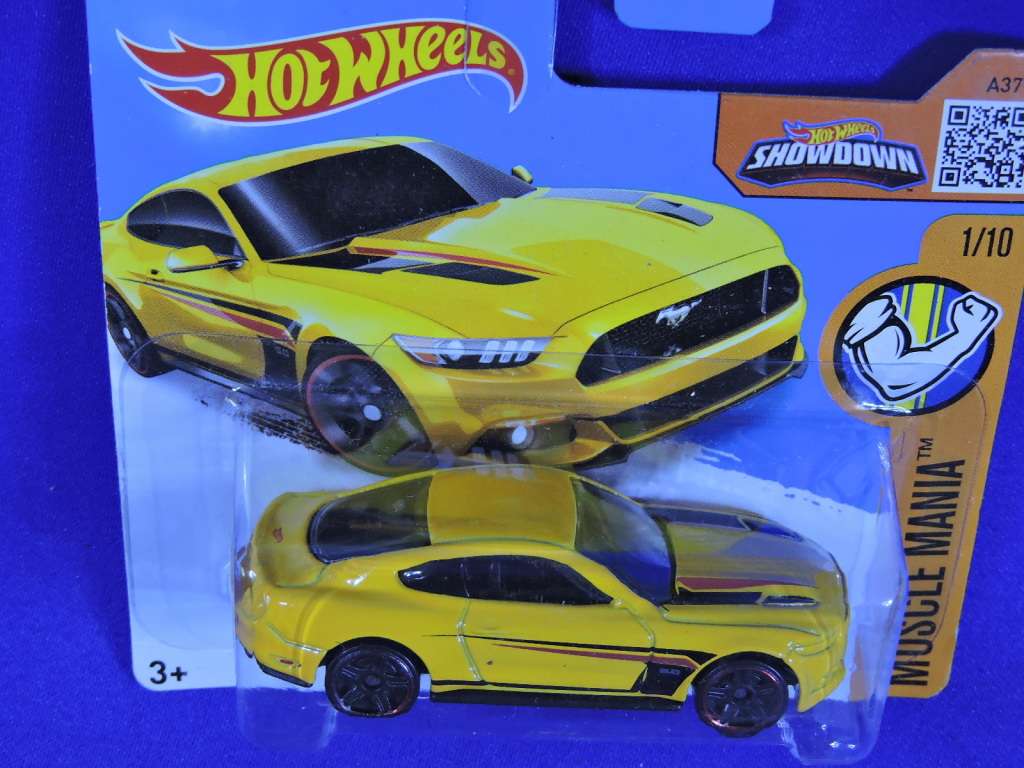 Hot Wheels FORD Mustang GT ( Yellow )