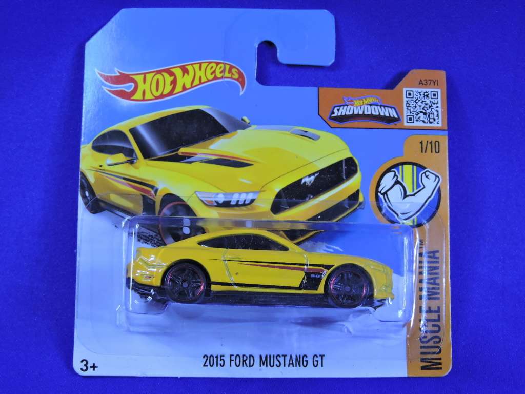 Hot Wheels FORD Mustang GT ( Yellow )