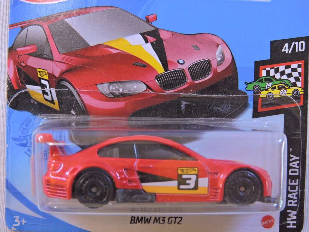 Hot Wheels BMW M3 GT2 ( Red #3 )