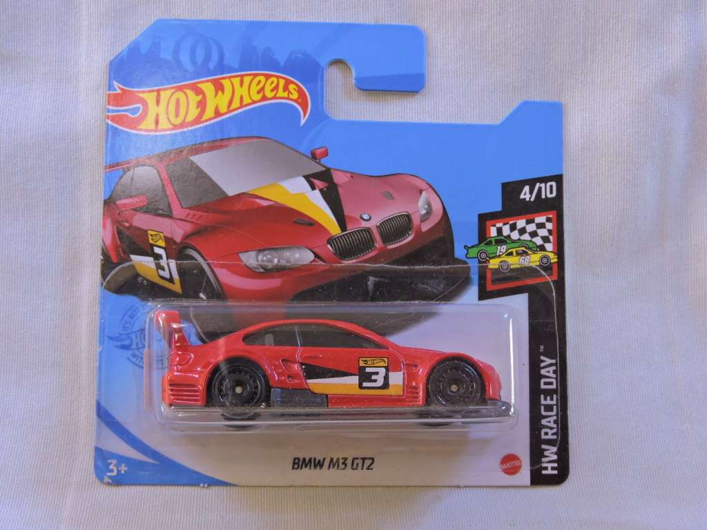 Hot Wheels BMW M3 GT2 ( Red #3 )