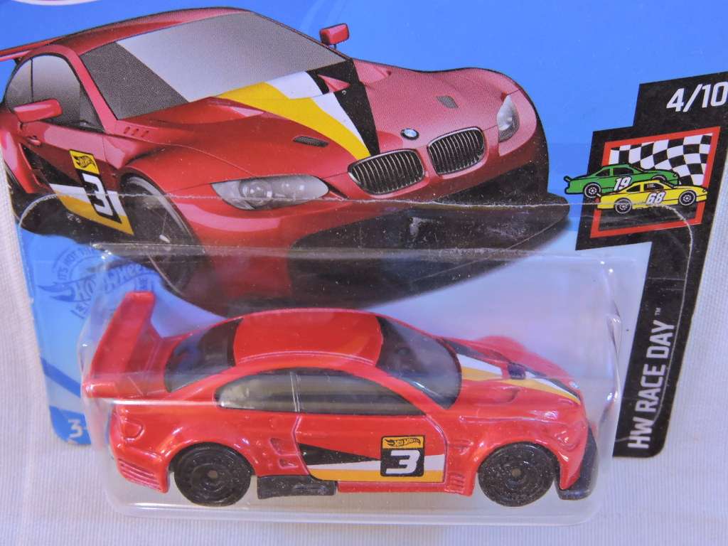 Hot Wheels BMW M3 GT2 ( Red #3 )